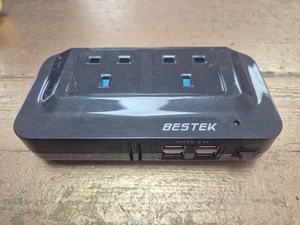 BESTEK 200W Power Inverter Dc 12V to Ac 230V 240V Car Voltage Converter - Zdjęcie 1 z 2