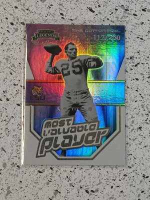 2008 Press Pass Legends Bowl Edition Most Valuable Players /250 YA Tittle HOF - Image 1 of 2