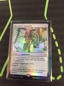 MTG Magic The Gathering Doc Ock’s Tentacles Foil SPM Rare Artifact Spider-Man - Picture 1 of 1