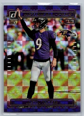 2022 Donruss #AP-20 Justin Tucker Action All-Pros - Image 1 of 2