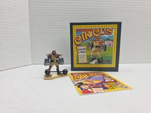 NIB Britains Circus 8668 Strong Man & Weights (54mm Soldier) - Picture 1 of 11