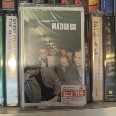 Madness  Wonderful FACTORY SEALED cassette album. ** ref images  - Image 1 of 4