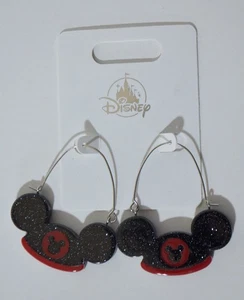 Pendientes Sombrero Mickey Mouse Parques Disney NUEVO - Imagen 1 de 3