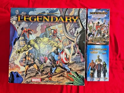 Marvel Legendary Base Set +Guardians Of The Galaxy Expansion & Vol 2 - Image 1 of 3