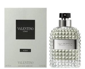 Valentino Uomo Acqua Valentino EDT Spray 75 ml. 2.5 fl.oz. New Sealed - Imagen 1 de 1