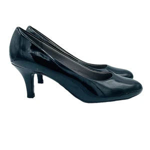 Life Stride Heels Womens Size 7 M Black Parigi Soft System Pump Slip On Office - Picture 1 of 11