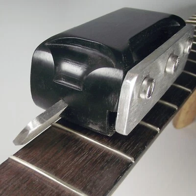 Fret End Bevel File. 35 & 90 degrees. Diamond File. Chris Alsop Guitar UK. TF014 - Image 1 of 4