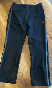 Ladies Sport Leggings CK Performance black Activewear Sport Capri Leggings M - Picture 1 of 9