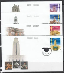 Canada Scott 1974/77 FDC - Universities - Picture 1 of 1