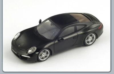 1:43 Spark PORSCHE 991 CARRERA S 2012 BLACK S3392 Modellino - Immagine 1 di 2