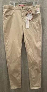 Unionbay Juniors Size 15 Cotton Karma Beige Pants Jeans Ultra Stretch NWT NEW - Picture 1 of 18