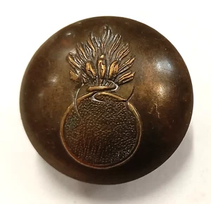 Imperial Russian Army Grenadiers or Artillery ? 21.5mm Brass Uniform Button - Picture 1 of 2