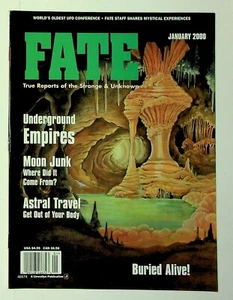Fate Magazine January 2000 Buried Alive Moon Junk Astral Travel - Picture 1 of 2