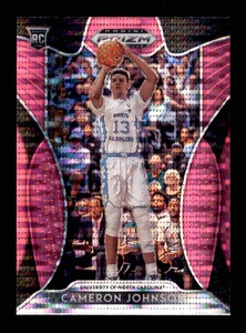2019-20 Panini Prizm Draft Picks Prizms Pink Pulsar #13 Cameron Johnson