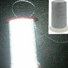 1000m Sliver Reflective Sewing Thread Embroidery Art Hand Fabric Clothing Craft 