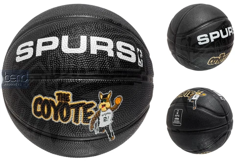 NBA San Antonio spurs coyote Spalding Arena Exclusive Mascot Basketball Size 22" Cover