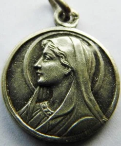 Medalla Santa de Plata de Colección por Tschudin María Madre de Dios Bendice Virgen Virgen Virgen - Imagen 1 de 2