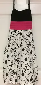 Abito donna IZ Buyer taglia junior 7 nero vita impero completamente foderato nuovo 52 - Foto 1 di 5