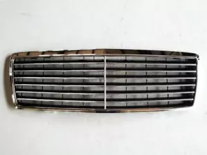 1991-1998 for Mercedes S320 S420 S500 W140 Black Grille Chrome Frame Sedan only - Picture 1 of 9