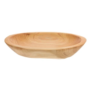 Japanese Seasoning Dish Wood Dessert Plate Wood Dinner Plate - Picture 1 of 12