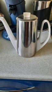 50/60er Kaffeekanne Bauscher Weiden (mit wmf Haube) Kanne 1.3Lt - Bild 1 von 4