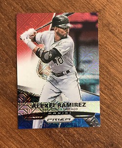Alexei Ramirez 2015 Prizm Red White Blue Mojo #23 Chicago White Sox