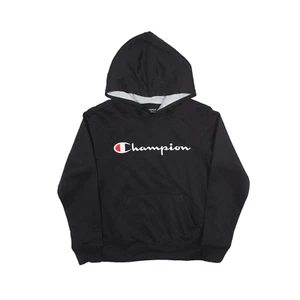 CHAMPION Hoodie Black Pullover Girls M - Picture 1 of 6