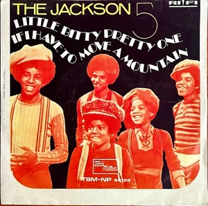 THE JACKSON 5 - LITTLE BITTY PRETTY ONE - 7" ITALY 1972 - TSM NP 64129 - NM/EX - Photo 1/4