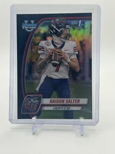 2024 Bowman Chrome U Black Refractor Kaidon Salter 1st #d 1/10 Liberty SSP - Picture 1 of 2