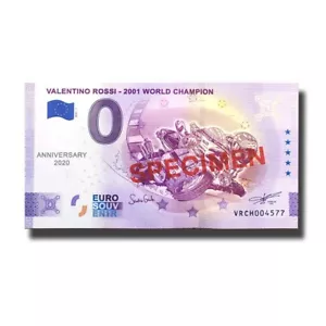 Euro Souvenir Anniversary Suiza VRCH 2021-1 ESPÉCIMEN Rossi Tarjeta de Recuerdo - Imagen 1 de 2