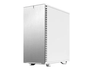 Define 7 Compact White - Tempered Glass Brushed Aluminum/Steel ATX Compact Si... - Photo 1/1