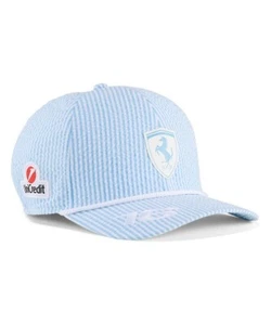 NEW PUMA Scuderia Ferrari SF Team Charles Leclerc Monaco GP Cap Hat Blue 2025 JP - Picture 1 of 1