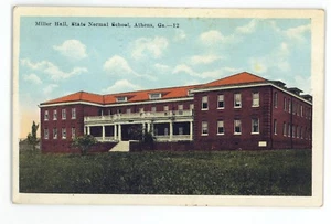 Miller Hall, State Normal School ATHENS GA Vintage Georgia Postcard - Picture 1 of 2