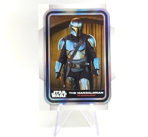 2023 Topps Star Wars mandalorianisches SP Bildvariation Flaggschiff weißes Randkommando - Bild 1 von 13