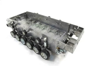 1/16 Mato Panzer III RC Tank Metal Chassis Set W/ Suspension Bars Road Wheels - Picture 1 of 1