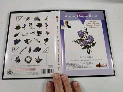 Amazing Designer Series Embroidery CD--Nature's Bouquet Collection I - Image 1 of 3