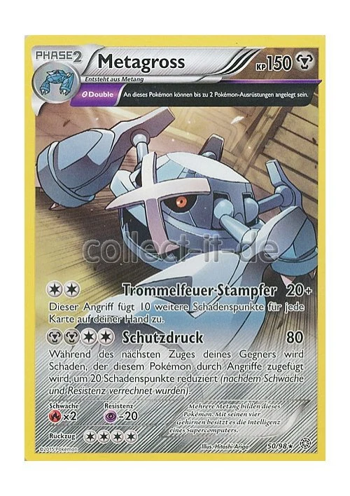 Pokemon 50/98 Metagross | XY Ewiger Anfang - Bild 1 von 1