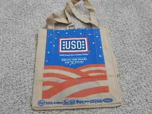 USO SERVIRE LE NOSTRE TRUPPE BORSA MILITARE RIUTILIZZABILE BORSA ECO FRIENDLY - Foto 1 di 6