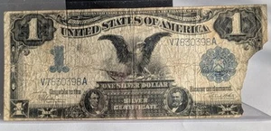 1899 Black Eagle Silver Certificate - Picture 1 of 10