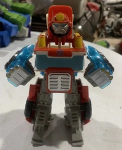 Transformers Rescue Bots Heatwave Fire-Bot Playskool Heroes Fire Truck - Picture 1 of 7