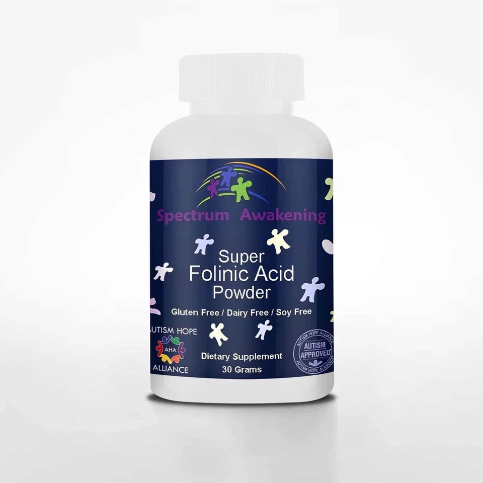 Ácido súper folínico, despertar del espectro, vitamina D, con B12 y colina, leucovorina Foto 1 de 2