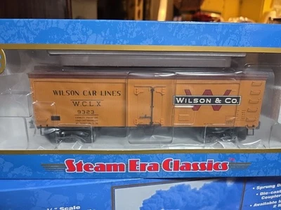 Atlas O Scale Wood Refridgerator Car Wilson #9323. 3 Rail - Image 1 of 2