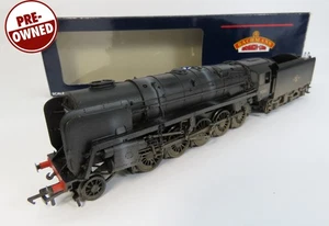 OO Bachmann 32-858DC DCC FITTED Cl 9F 2-10-0 92185 BR Black Loco Weathered (L2) - Picture 1 of 8