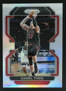 Tarjeta de baloncesto 2021-22 Panini Prizm Daniel Theis #3 Houston Rockets plateada - Imagen 1 de 2