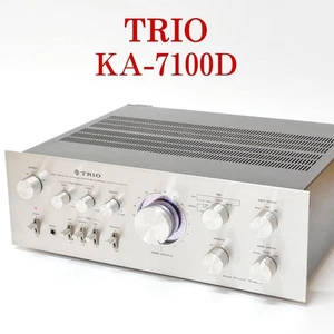TRIO KA-7100D Integrated Amplifier Vintage Stereo Amp Tested Japan - Picture 1 of 9