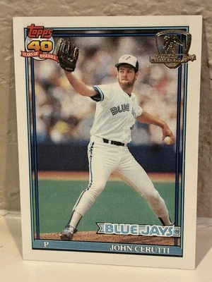 1991 Topps Operation Desert Shield #687 John Cerutti Toronto Blue Jays NRMT C - Image 1 of 2