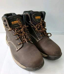 DEWALT BOLSTER SAFETY WORK BOOTS PREMIUM NUBUCK LEATHER SITE/TRADE UK 8 DWF60074 - Picture 1 of 20