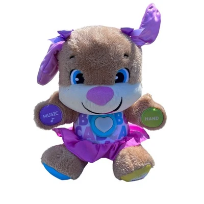 Peluche musical Fisher Price Mattel Laugh & Learn hermana cachorro educativo 6-36 meses Foto 1 de 4