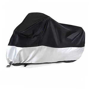 Motorcycle Covers, Outdoor Waterproof Motorbike Covers with Lock-Holes &  - Picture 1 of 8