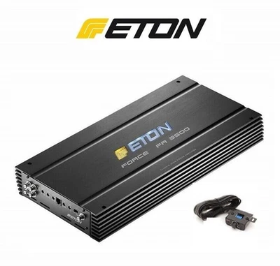 ETON FORCE FA 3500 Mono Verstärker SPL > 3700W RMS 1 Ohm + Fernbedienung - Bild 1 von 2
